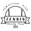 Tennis Template DNT001 BW